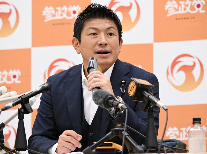 参政党・神谷代表らが靖国参拝　中国への侵略の是非には答えず