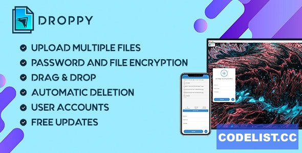 Droppy v2.5.3 - Online file transfer and sharing - nulled