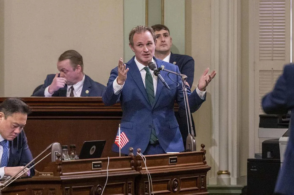 Amid partisan sparring, California lawmakers send new map to Newsom’s desk