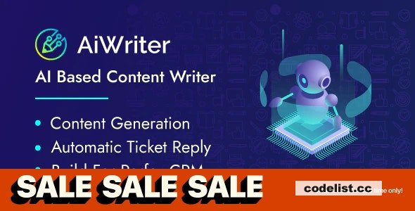 Perfex AiWriter v2.0.0 - Content Generator And Automatic Ticket Reply Module