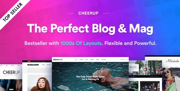 CheerUp - Food, Blog & Magazine v8.0.0