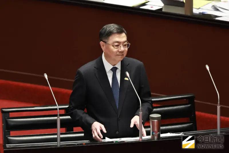 ▲行政院長卓榮泰說,可以按照預算編或不編。(圖/記者吳翊緁攝,2025.08.25)