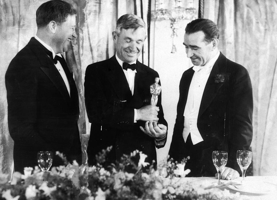 Will Rogers cuando presentaba los Oscar