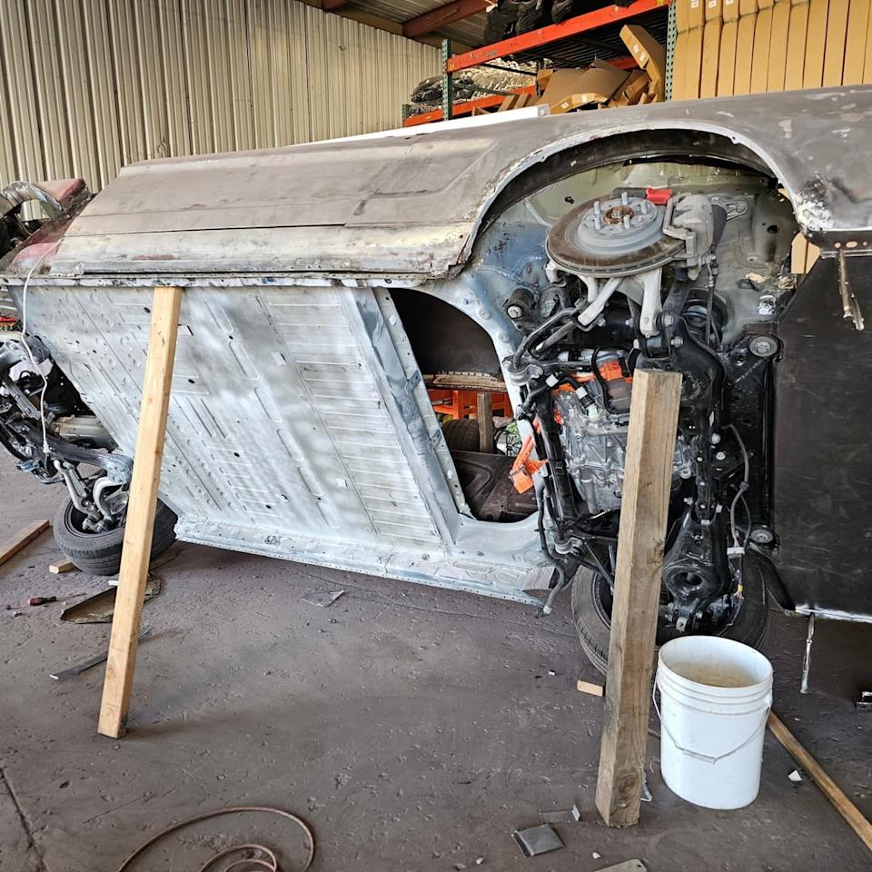 model 3 swapped mustang