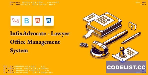 InfixAdvocate v1.3 - Lawyer Office Management System - nulled