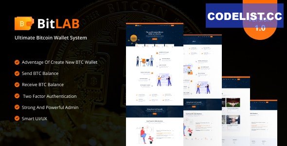 BitLab v1.0 - Ultimate Bitcoin Wallet System - nulled