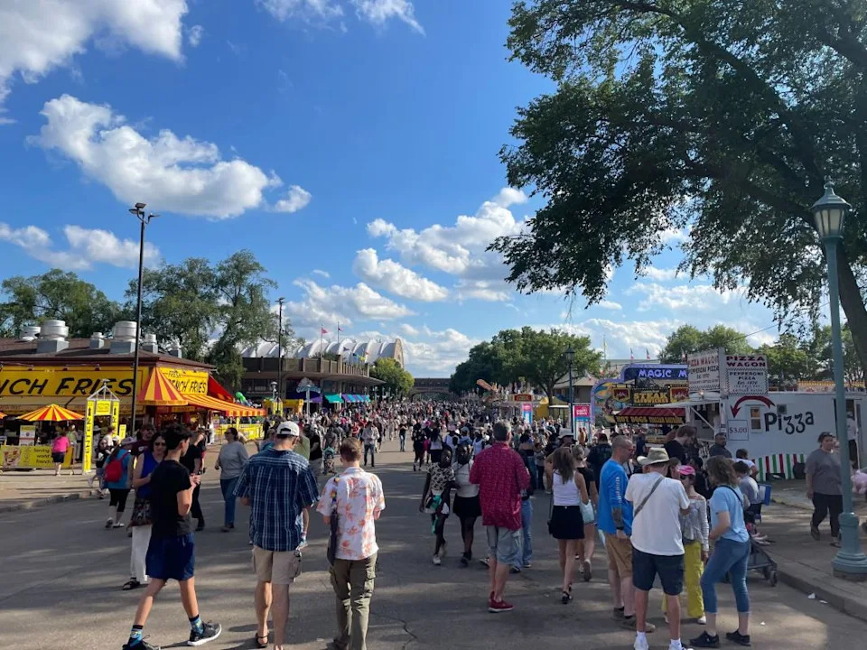 The crowds at the Minnesota State Fair on Wednesday, Aug. 27.Adam Uren/Bring Me The News
