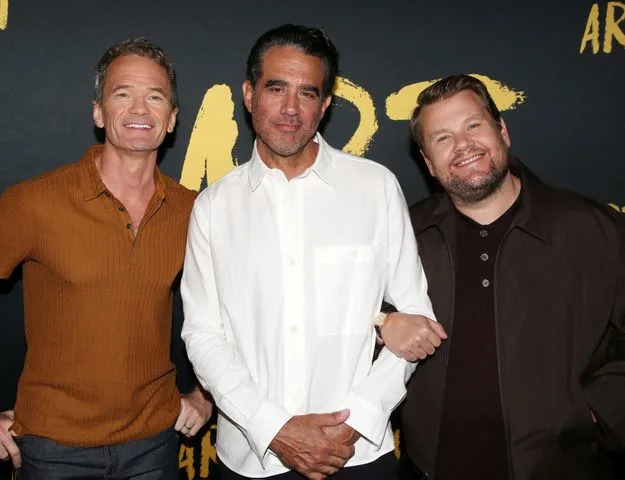 Bruce Glikas/Getty Neil Patrick Harris, Bobby Cannavale and James Corden