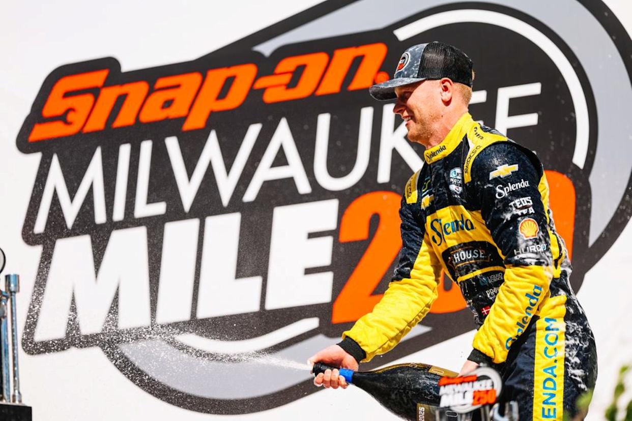 Relentless Christian Rasmussen Scores First IndyCar Victory