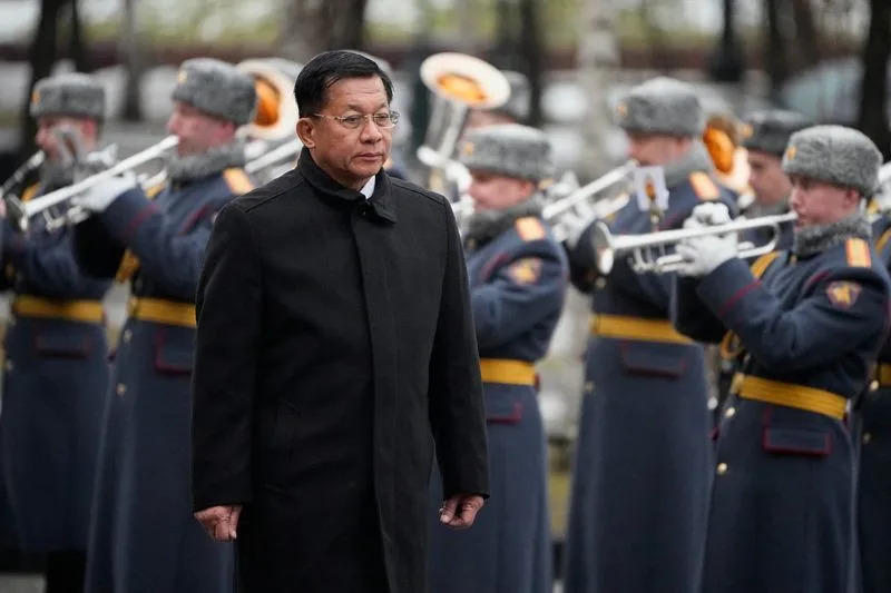 Myanmar's military chief to visit China to attend SCO summit, state media says