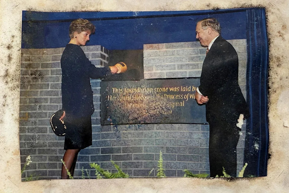 A photo of Diana found in an envelope in the capsule. (Great Ormond Street Hospital for Children)