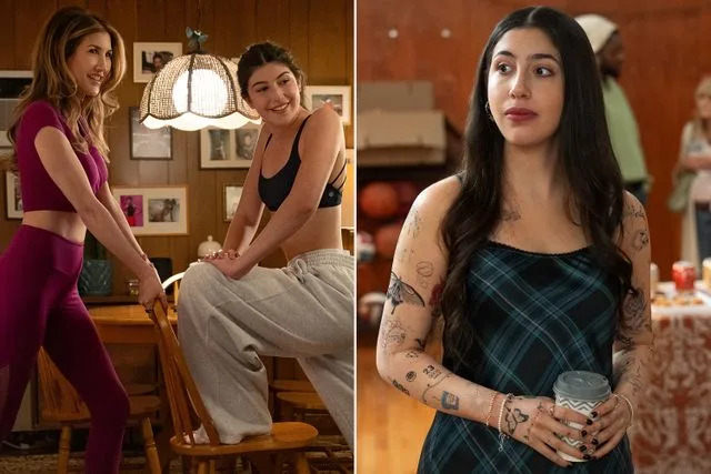 Scott Yamano/Netfli Jackie Sandler as Monica and Sunny Sandler as Vienna in 'Happy Gilmore 2' ; Sadie Sandler as Charlotte in 'Happy Gilmore 2.'