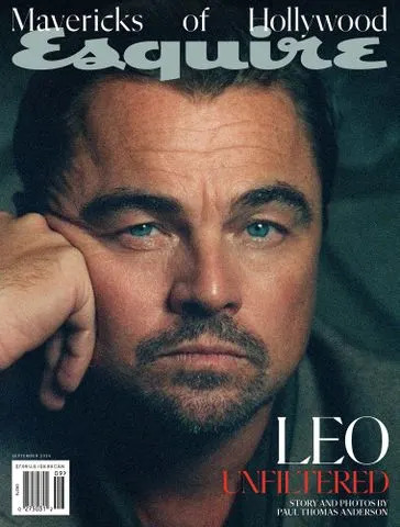 Paul Thomas Anderson Leonardo DiCaprio on the cover of Esquire