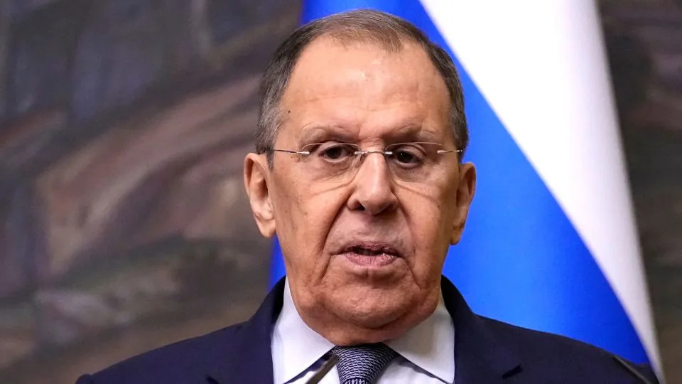 Russian Foreign Minister Sergey Lavrov said Wednesday that questions of security guarantees cannot be resolved without Russia's participation in talks. - Alexander Zemlianichenko/Reuters