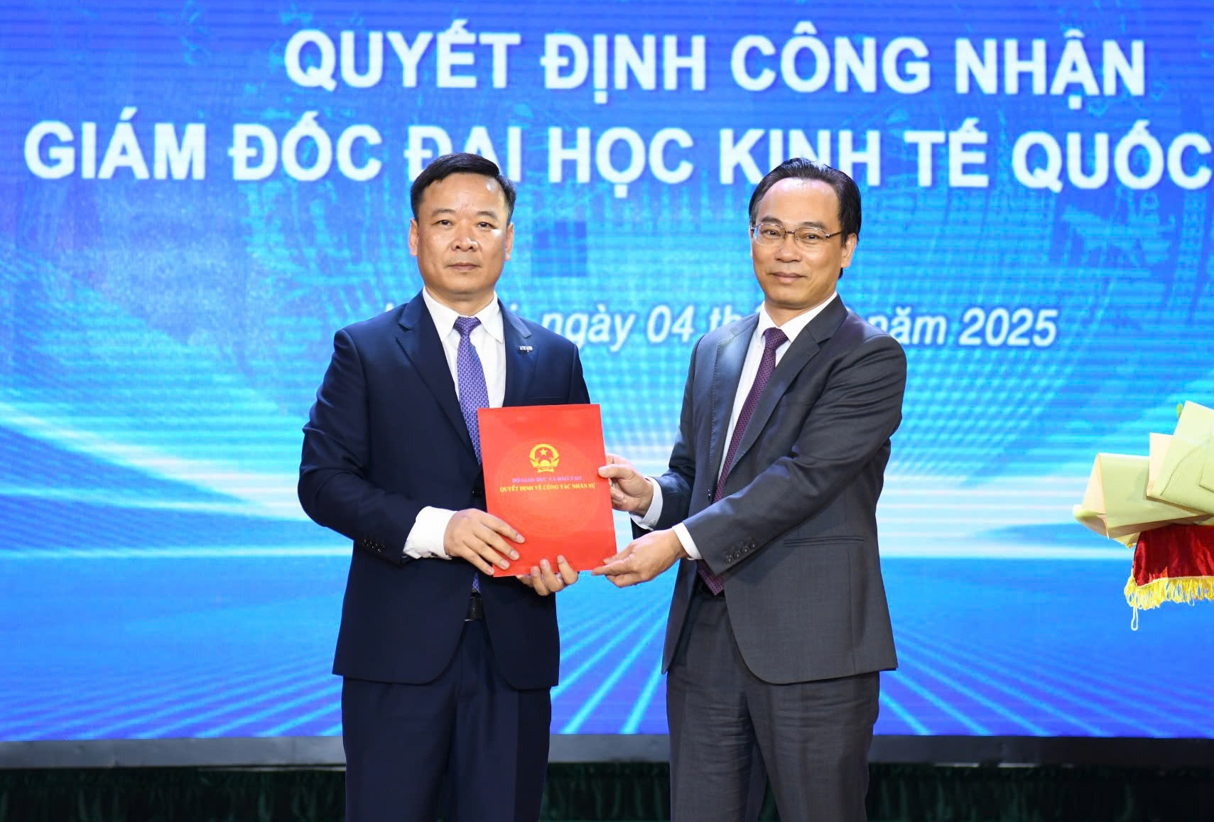 PGS.TS Bùi Huy Nhượng làm Giám đốc Đại học Kinh tế Quốc dân