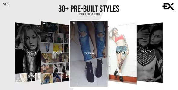 Focus - Photography Portfolio Template v1.3