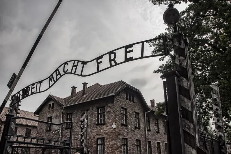 Auschwitz concentration camp, operated by Nazi Germany in occupied Poland during the Holocaust. (photo credit: WALLPAPER FLARE)