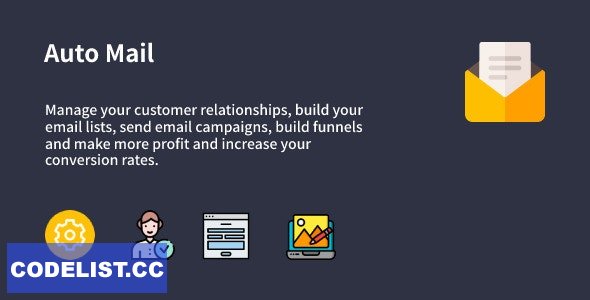 Auto Mail v1.0.1 - Newsletter Plugin for WordPress