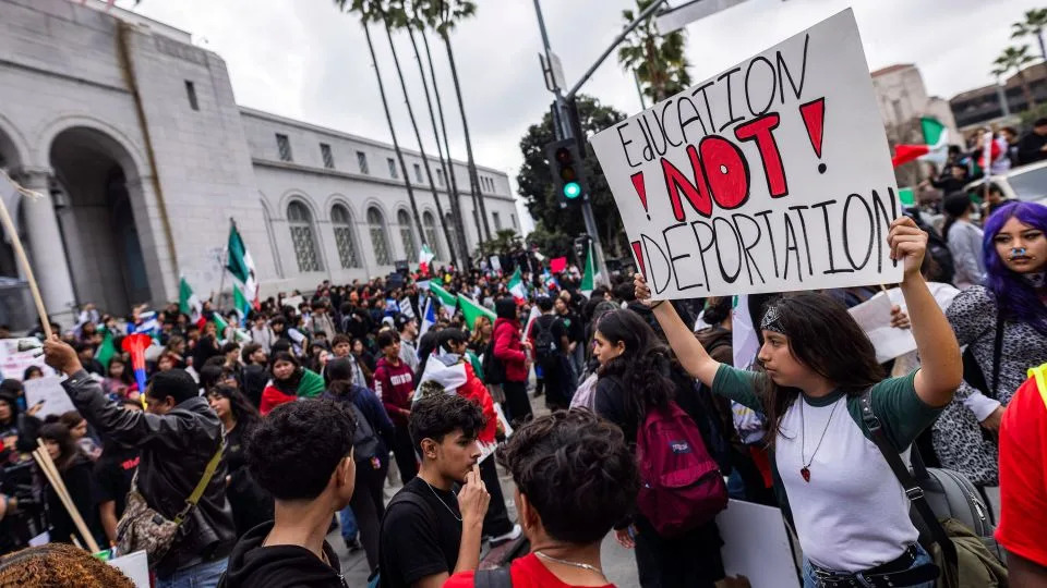 Trump’s immigration crackdown is raising fears as the school year gets underway in Los Angeles