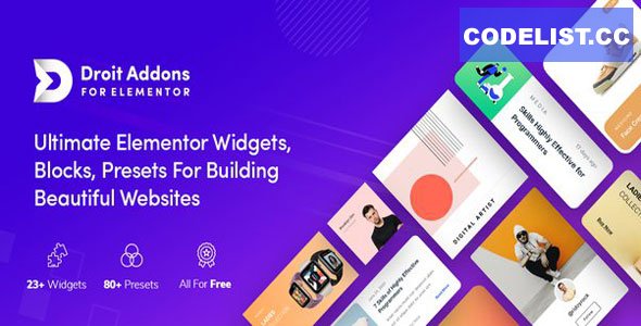 Droit Elementor Addons Pro v2.0.4