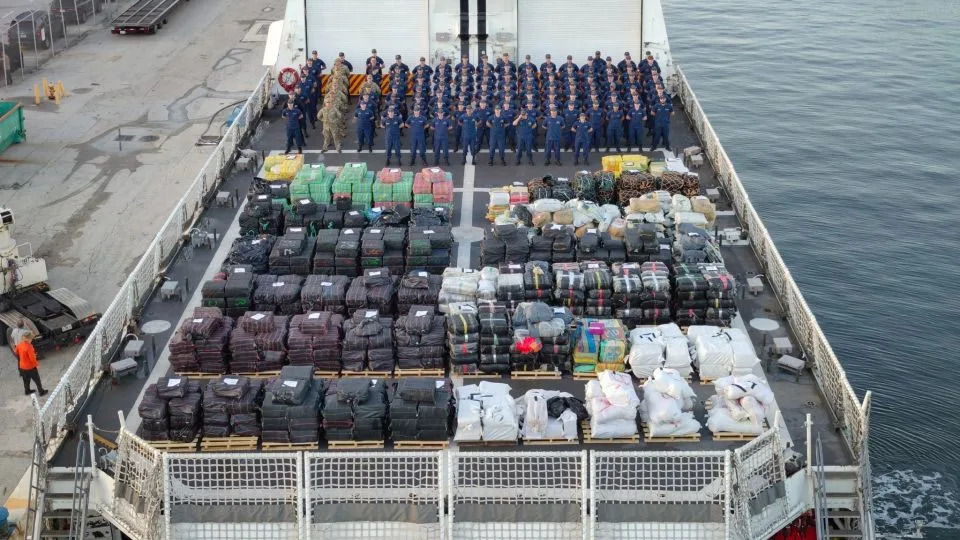 Record drug haul seized by US Coast Guard was enough to ‘fatally overdose the entire population’ of Florida, official says