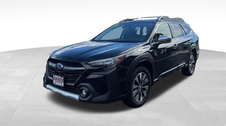Black Subaru Outback