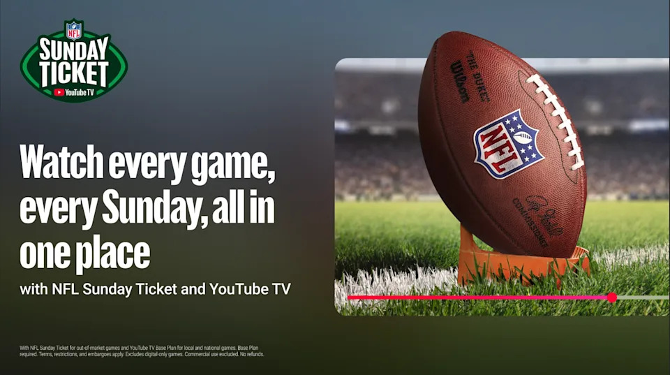 How fantasy football managers and NFL fans can get the most out of NFL Sunday Ticket on YouTube TV