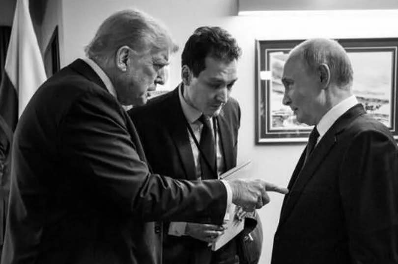 Trump publica foto 'provocativa' de Putin después de que el líder ruso lo hiciera 'lucir débil'