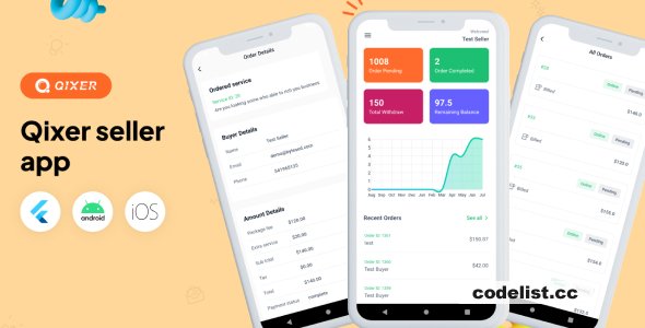 Qixer - Multi-Vendor On demand Service Marketplace Seller App - 8 April 2025