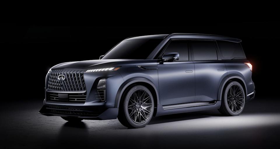 infiniti qx80 concept vehicle