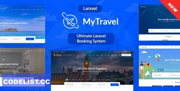 MyTravel v1.2.0 - Ultimate Laravel Booking System
