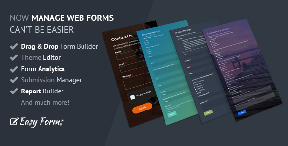 Easy Forms v1.15.2 - Advanced Form Builder and Manager - nulled