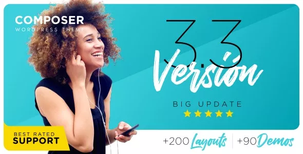 Composer v3.5.4 - Responsive Multi-Purpose High-Performance WordPress Theme