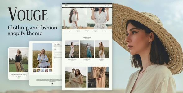 Vouge - Fashion Shopify Theme v1.1