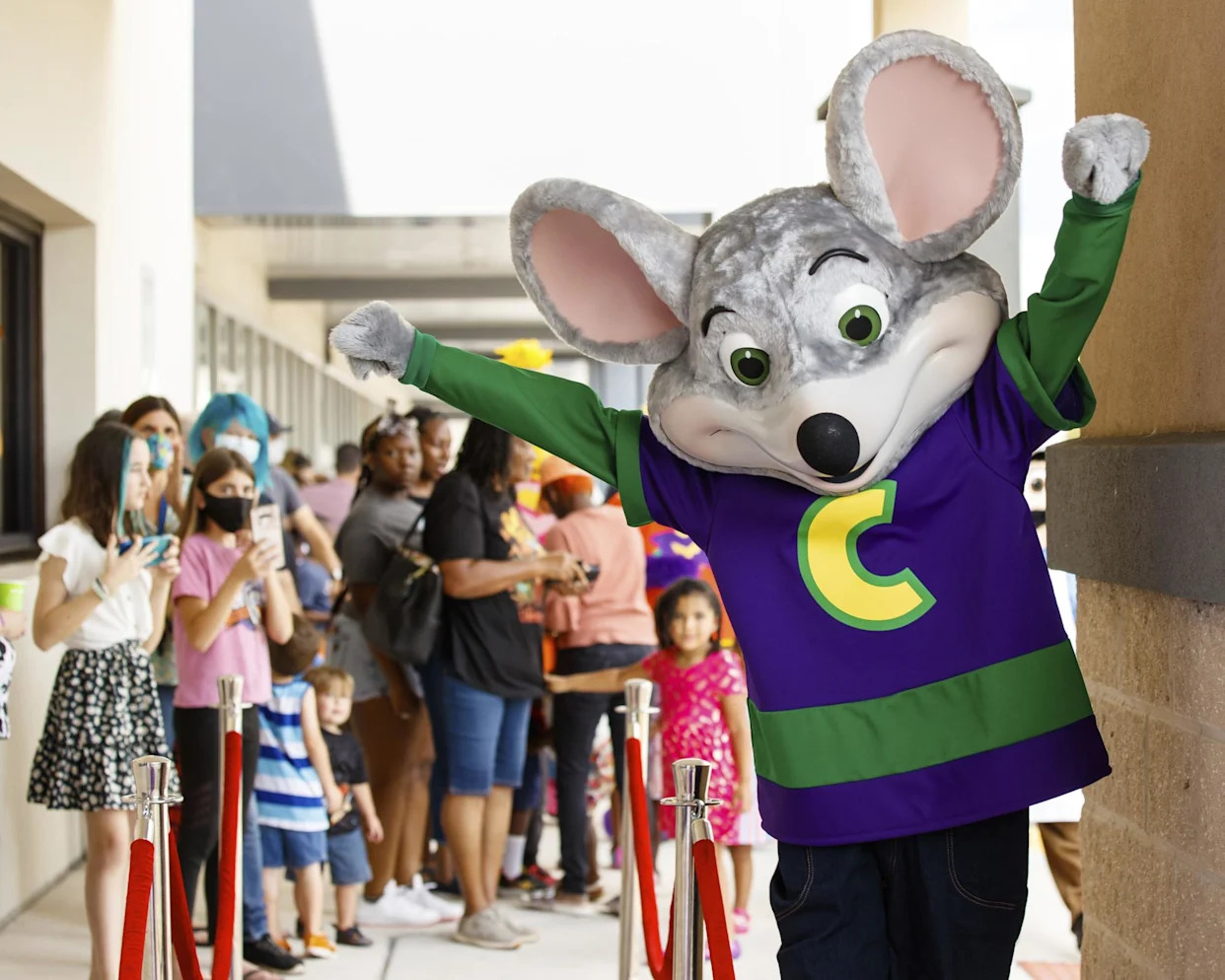 <span>A Chuck E Cheese in Brandon, Florida in 2021.</span><span>Photograph: Casey Brooke Lawson/AP</span>