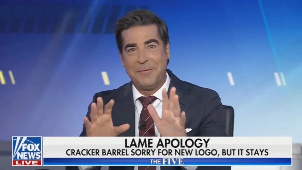 Jesse Watters Says Cracker Barrel Should Take Page From Fox: People Will Watch ‘Until They Die’ Because It Doesn’t Change | Video