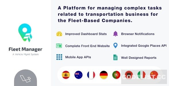 Fleet Manager v4.0.3 - Vehicle Management & Booking System - nulled