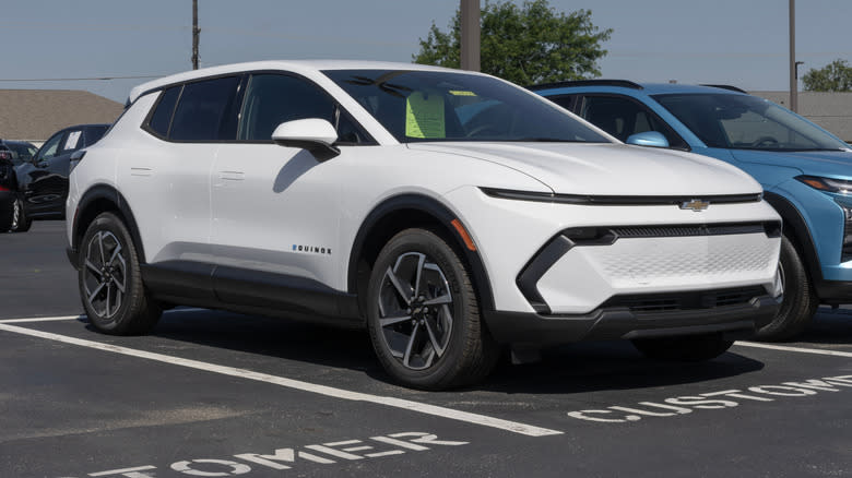 the Chevrolet Equinox electric vehicle