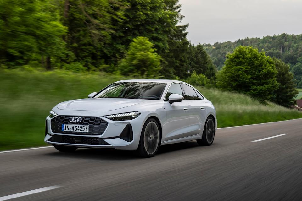 Audi A5 E Hybrid 2025 Review front tracking 24