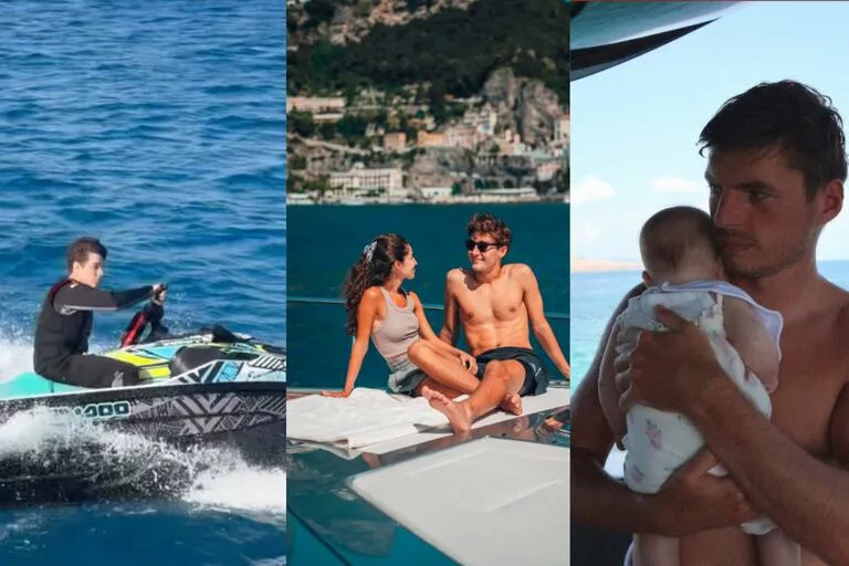 Cómo pasaron sus vacaciones los pilotos de Fórmula 1: entre el lujo y el paraíso