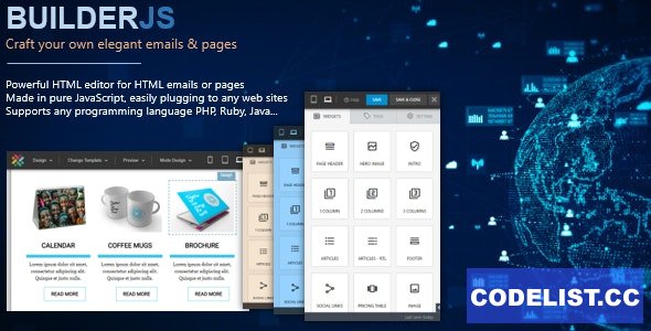BuilderJS v4.0.6 - HTML Email & Page Builder