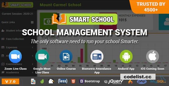 Smart School v7.0.0 - School Management System - nulled