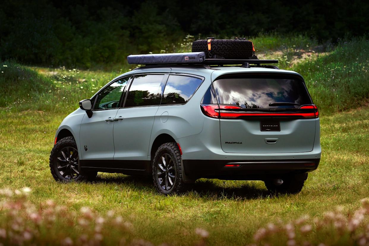chrysler pacifica grizzly peak concept for overland expo mountain west 2025