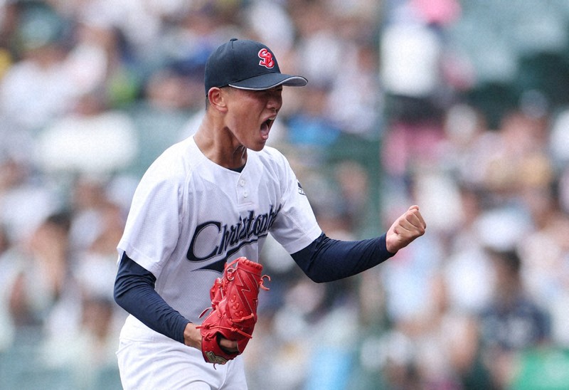 高鳴る胸、堂々の完投　聖隷の2年生エース・高部　夏の甲子園