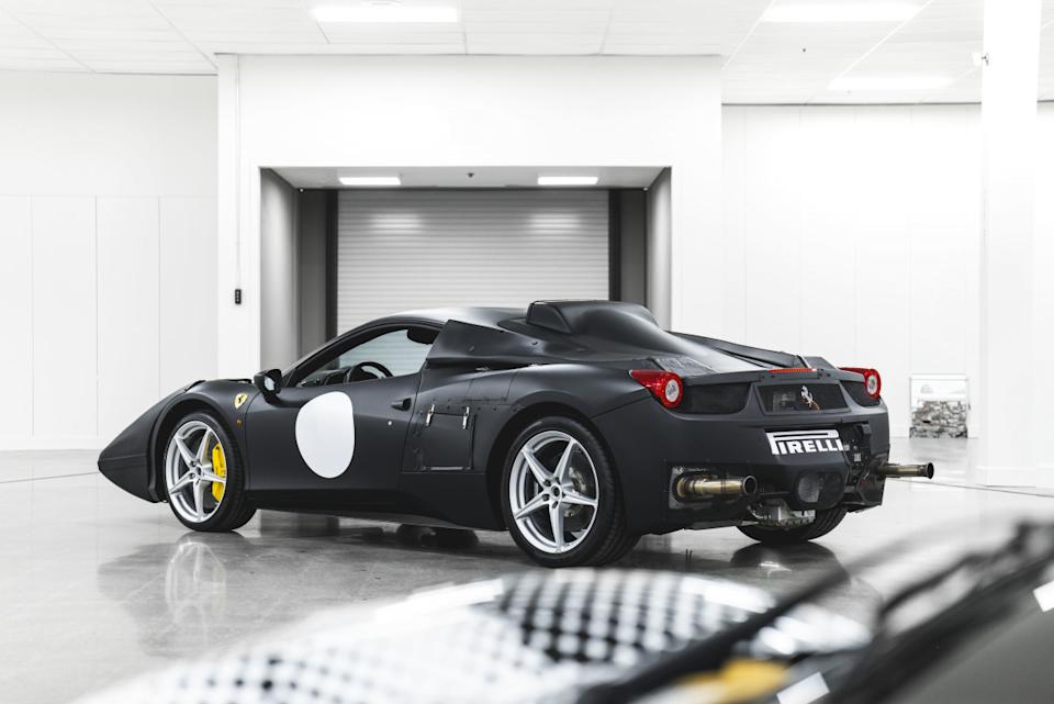 This Obscure Ferrari 458 With A Mysterious and Important Backstory is Up For Auction