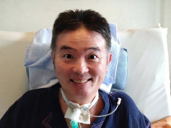 【ニャンちゅう】　津久井教生さん　酷暑再来に「ヘロヘロ仮面になってきています」　ベッドの上で過ごす人々に　「秋は必ずやってきます」とエール　【ALS闘病】