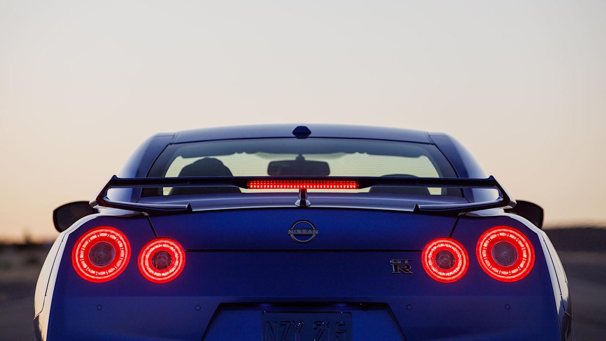 Nissan GT-R R35 from rear
