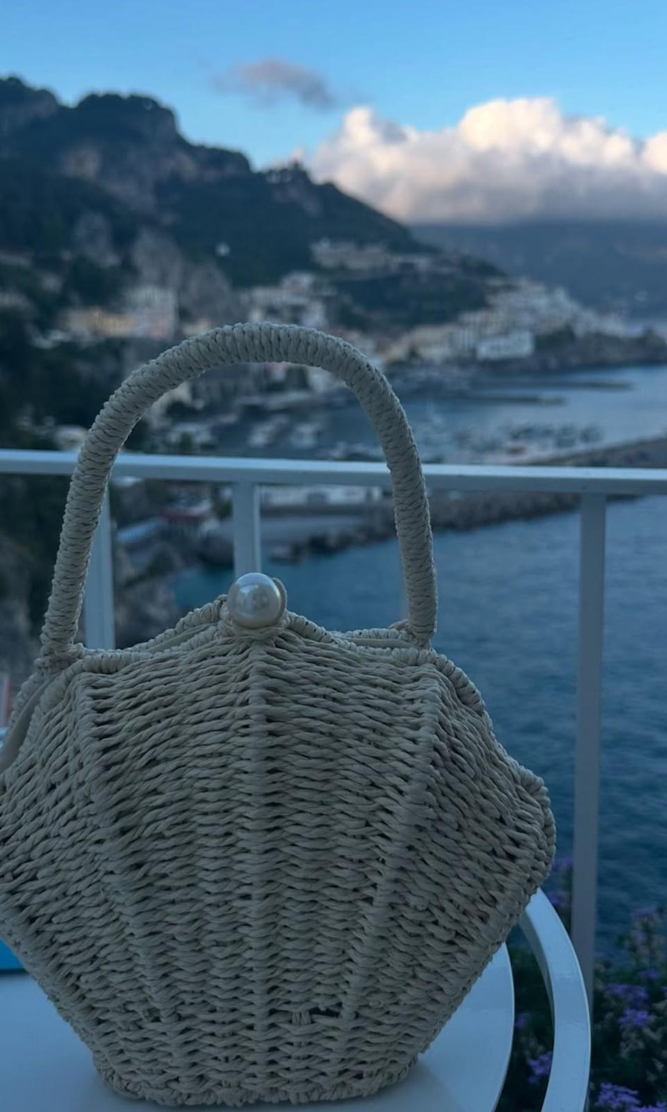 Bolso con forma de concha