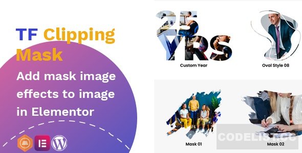 TFClipping v1.0.0 - Mask AddOns Image for Elementor TFClipping v1.0.0 - Mask AddOns Image for Elementor
