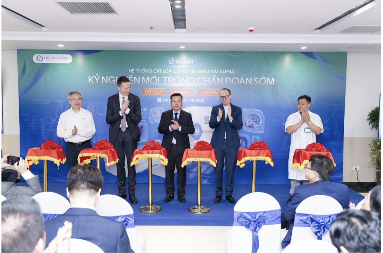Bệnh viện Đa khoa Phương Đông ra mắt máy CT lượng tử hiện đại hàng đầu